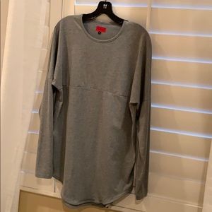 Killion Longline Long-Sleeve Scoop Shirt